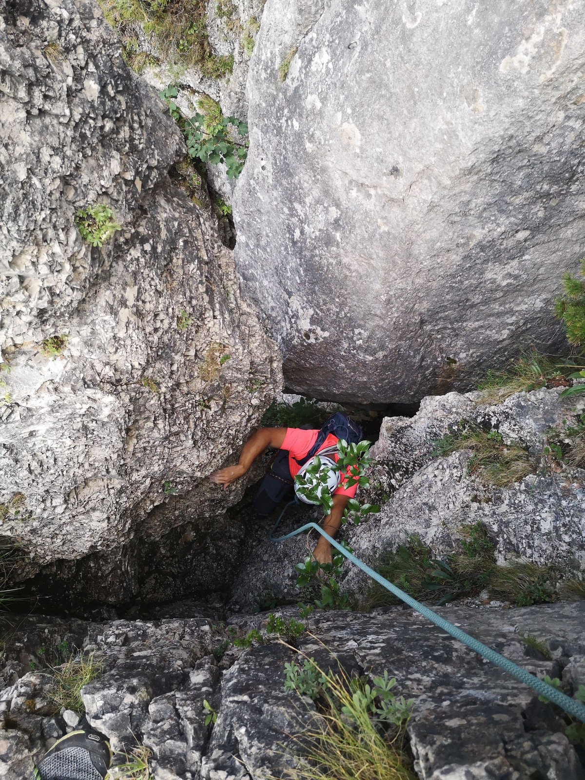 Kampenmauer (17) komín v ôsmej dlžke
