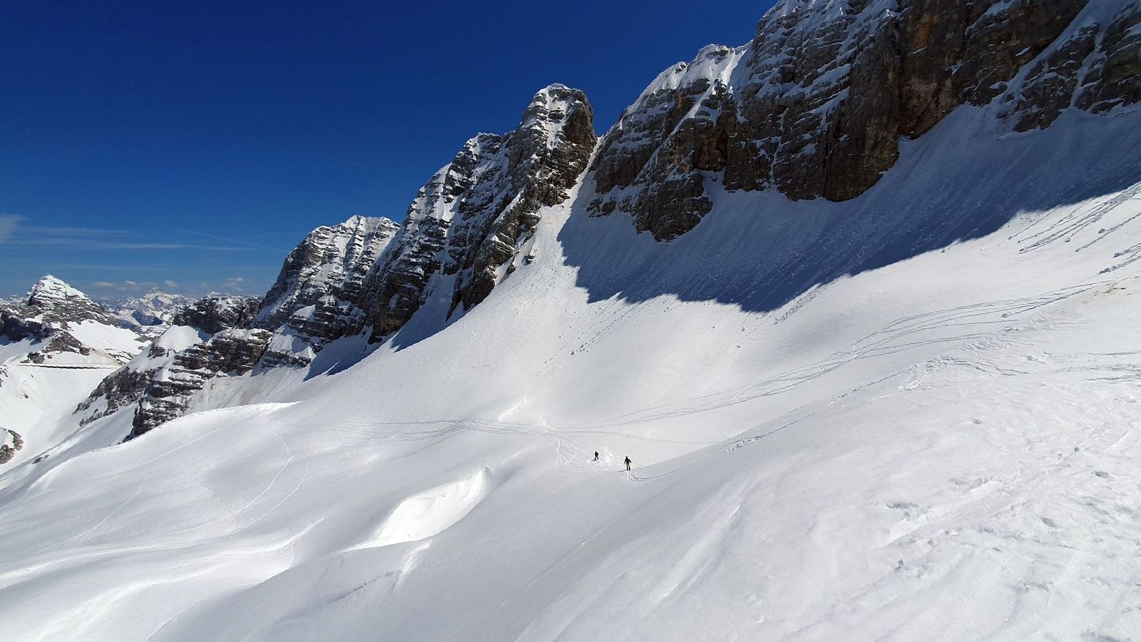 Skialp cez sedlo Bila Pec pod Kanin jar (10)