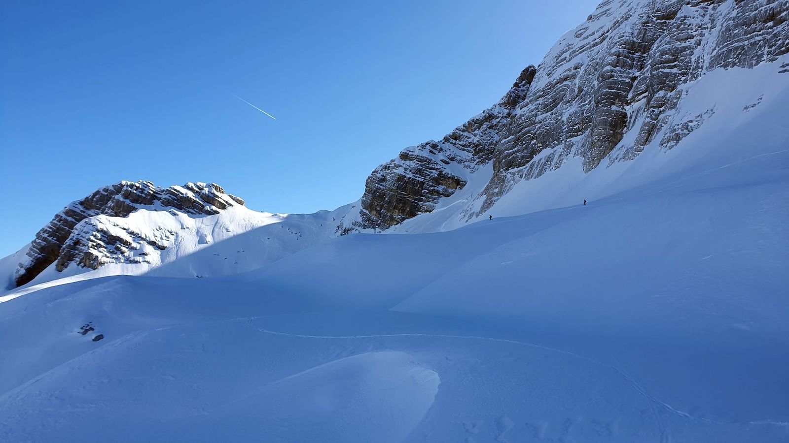 Skialp cez sedlo Bila Pec pod Kanin zima (16)