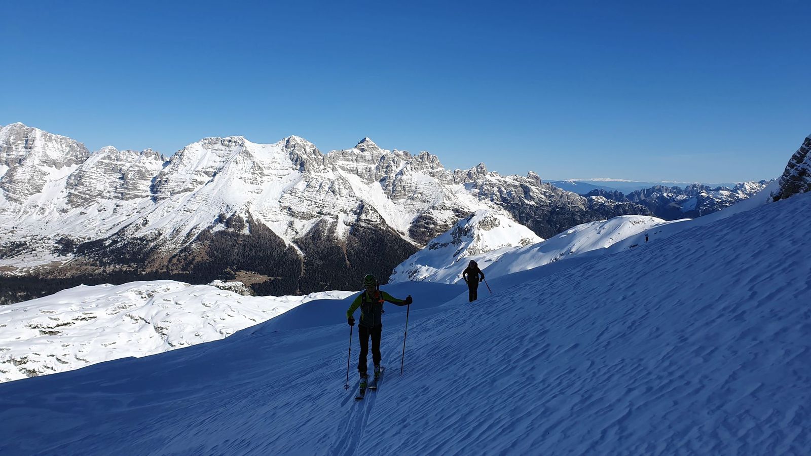 Skialp cez sedlo Bila Pec pod Kanin zima (17)