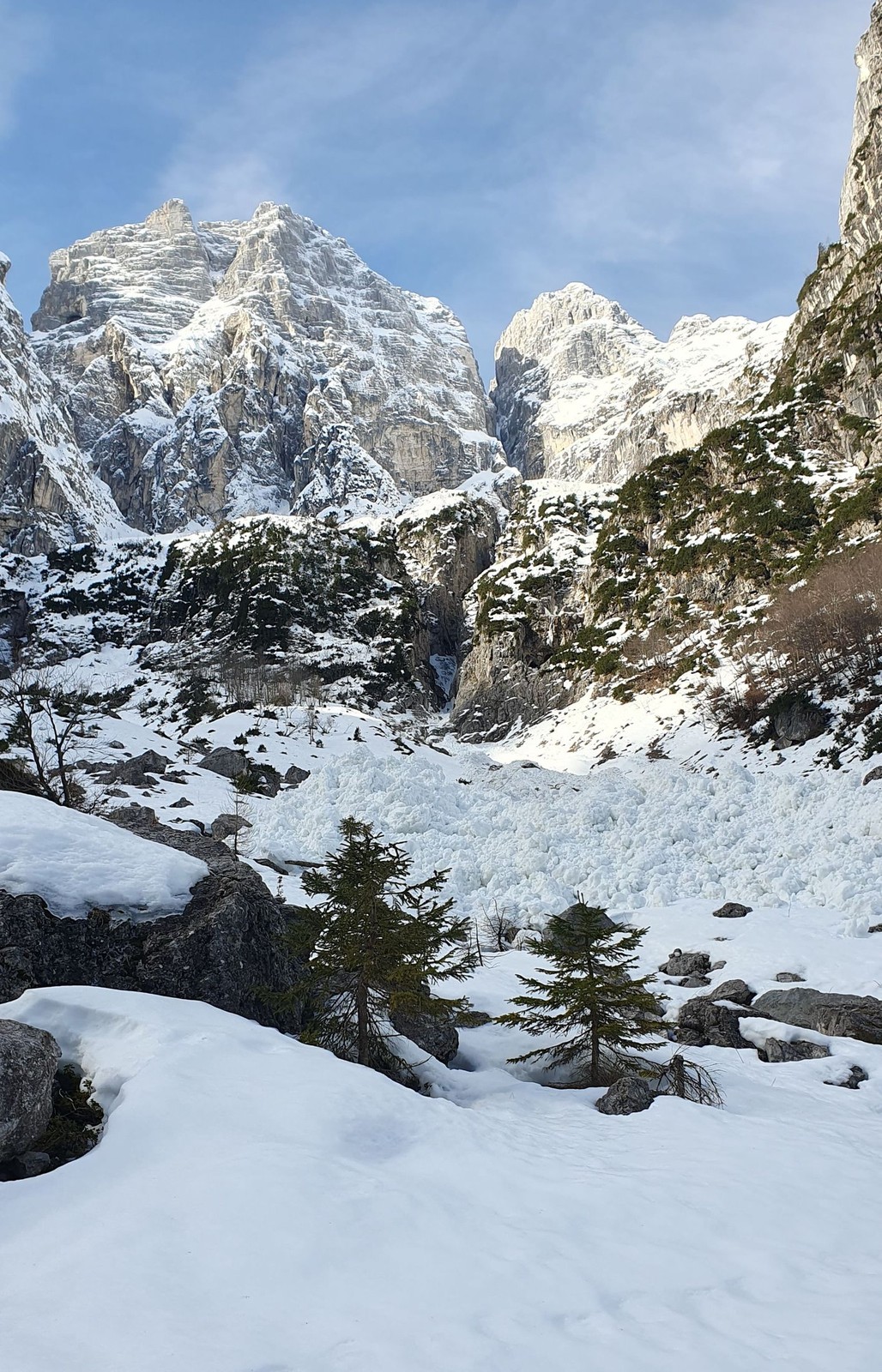 Skialp Montasio sever smer Forcella Mose (04)