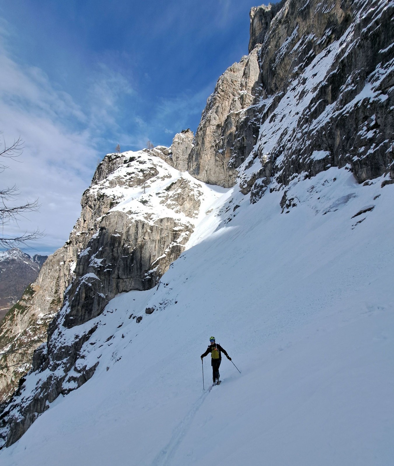 Skialp Montasio sever smer Forcella Mose (08)