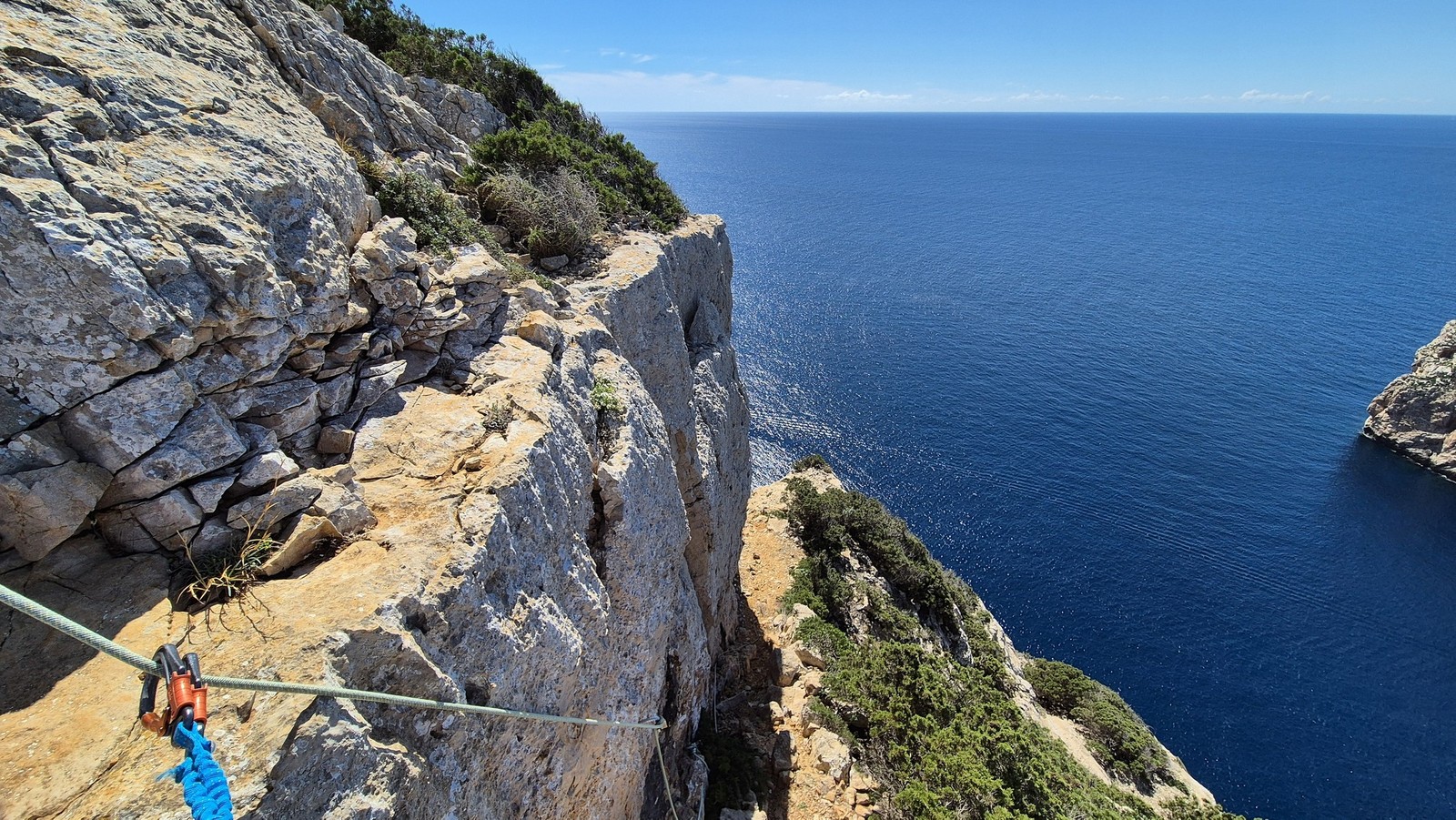 Ferrata Cabirol Sardinia (27) Finálny výšvih