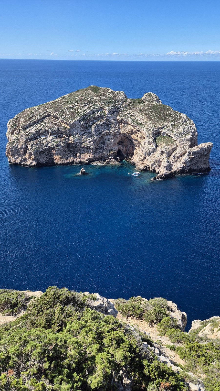Ferrata Cabirol Sardinia (28) Rozlúčkový pohľad