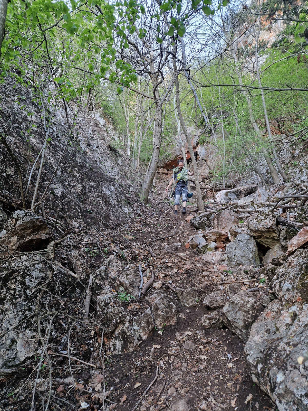 Tristan Hohewand (21) zostupovka