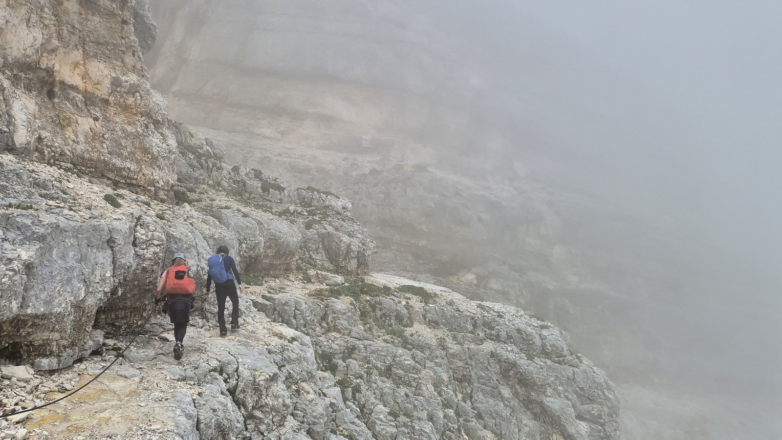Okruh cez Canin (37) Pod Prestreljeniškim oknom