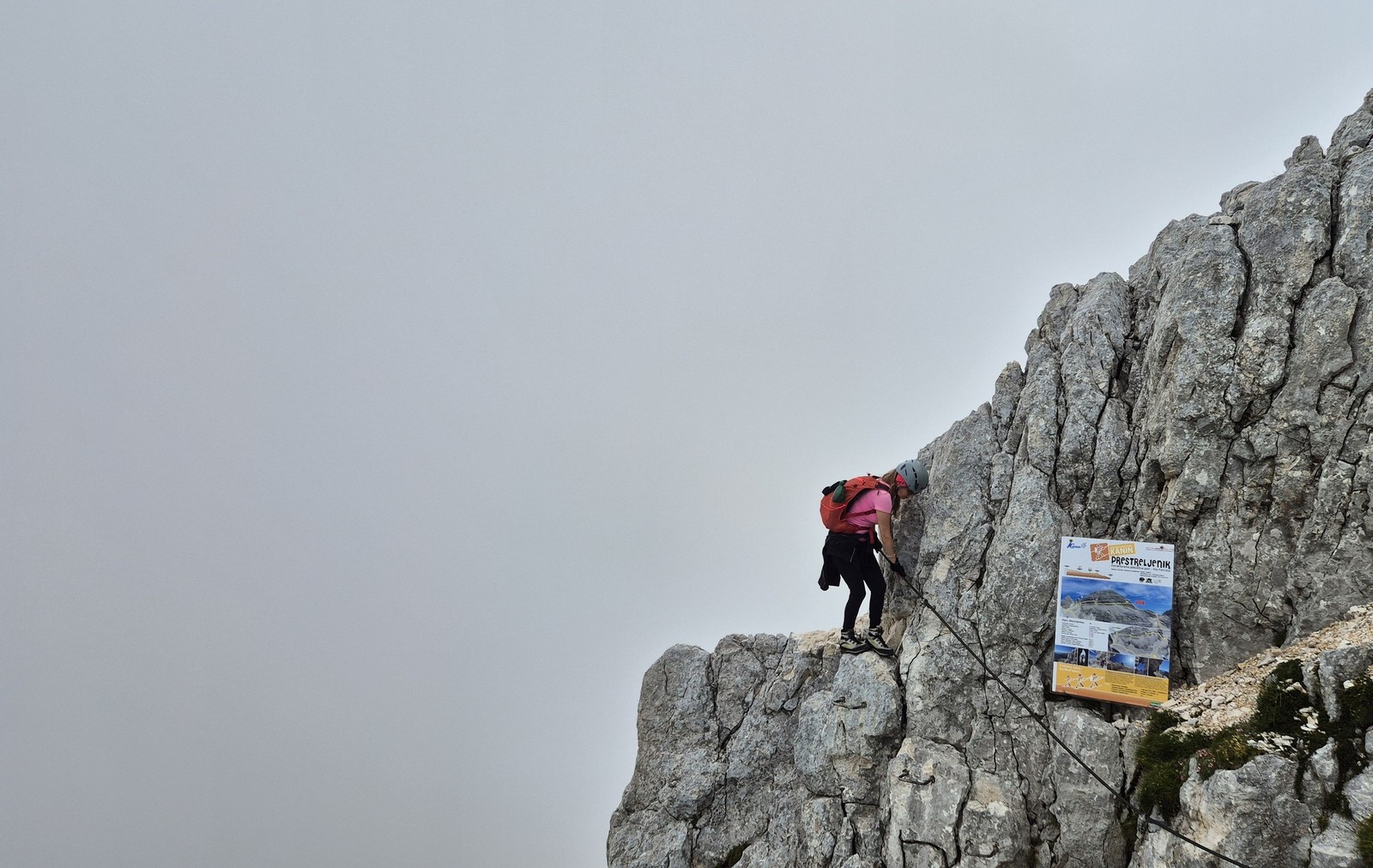 Okruh cez Canin (46) Ferrata Prestreljenik