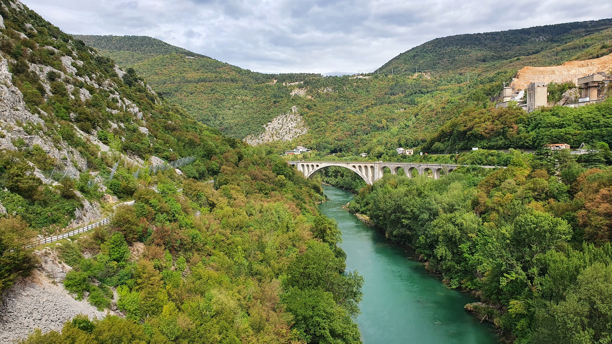 Cyklo Kanal ob Soči (14) Solkanski most