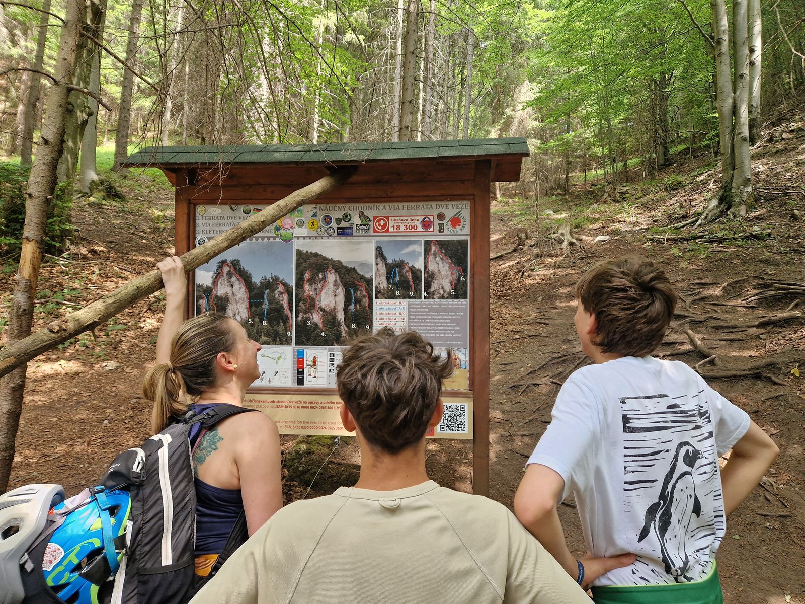 Dve veže (1) mapka