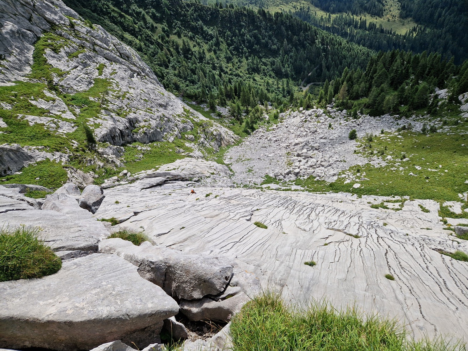 Via Stelle Filanti (9) druhá dlžka