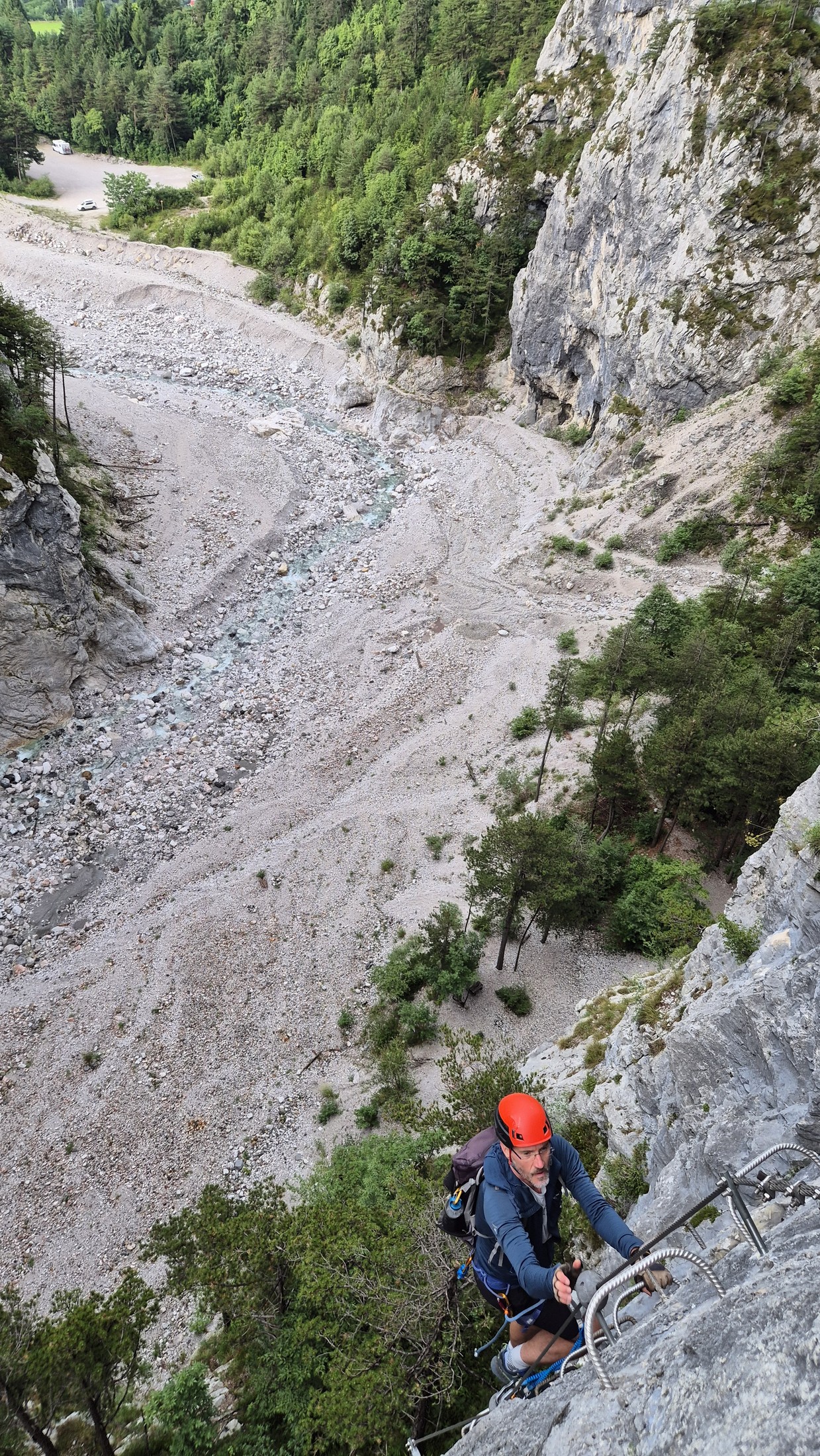 Ferrata Ruffano (07) ked treba pomôžu kramle