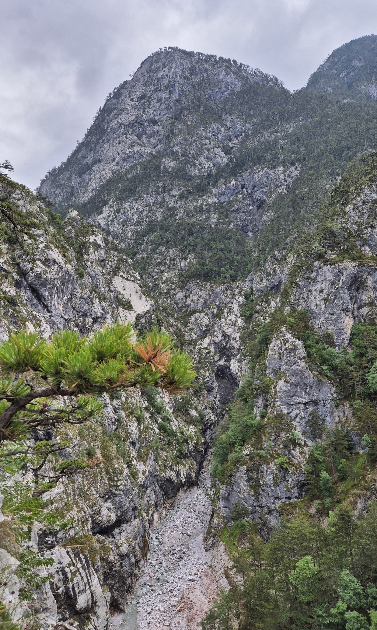Ferrata Ruffano (09) kaňon rieky Ucelli