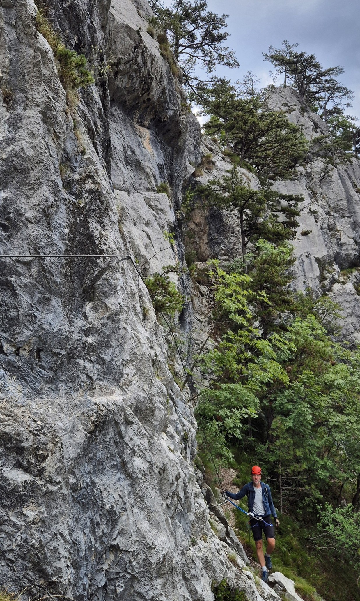 Ferrata Ruffano (17) zostupovka
