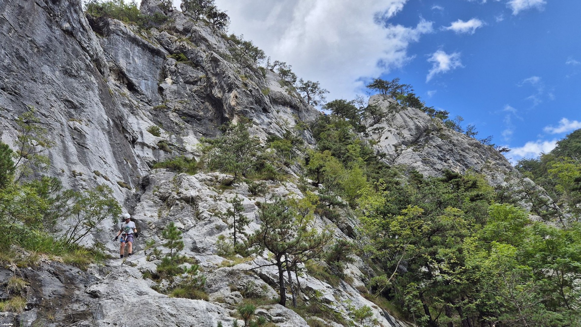 Ferrata Ruffano (20) zostupovka