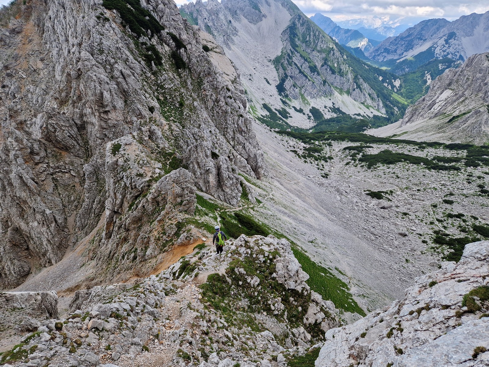 Klagenfurter Spitze (23) zostupovka