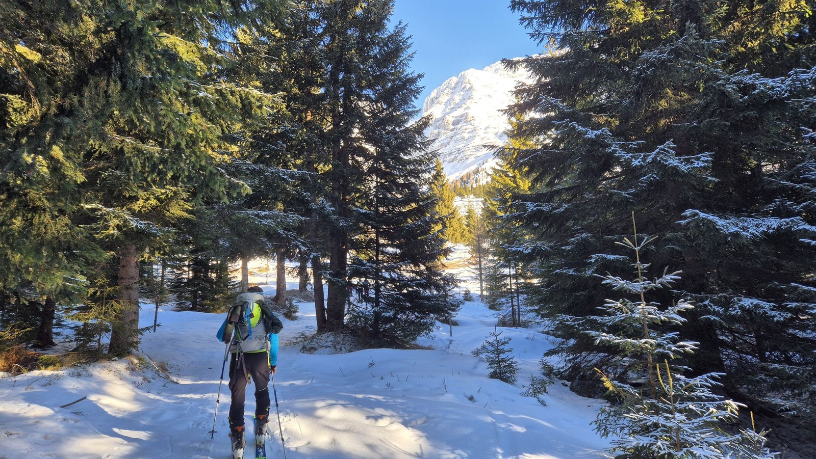 Skialp Altopiano del Montasio Forca del Palone, Curtissons (02)