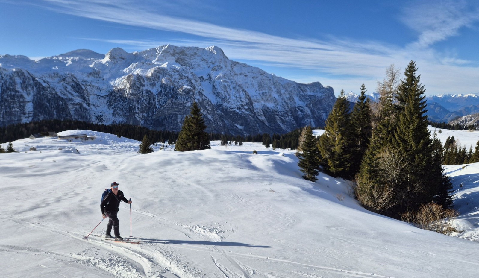 Skialp Altopiano del Montasio Forca del Palone, Curtissons (06)
