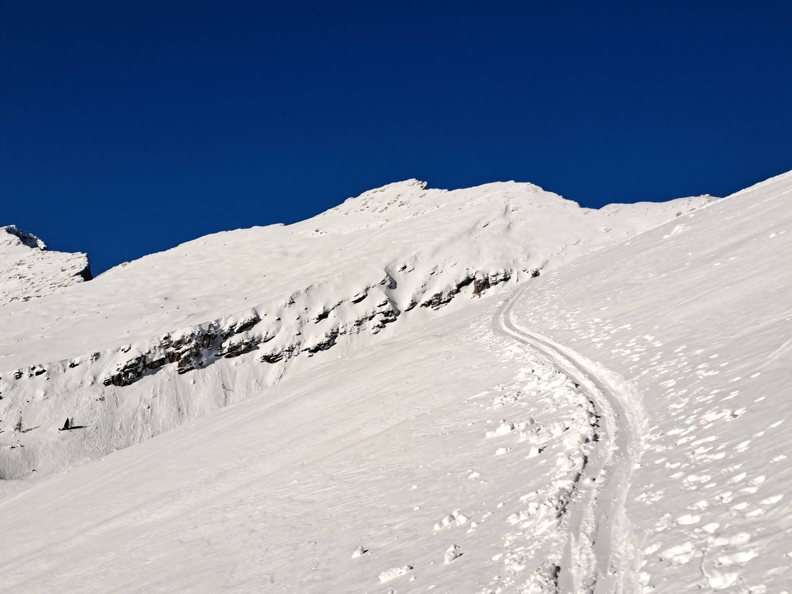 Skialp Altopiano del Montasio Forca del Palone, Curtissons (08)
