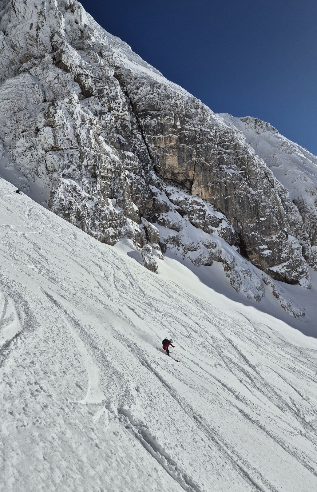 Skialp Altopiano del Montasio Forca del Palone, Curtissons (22)