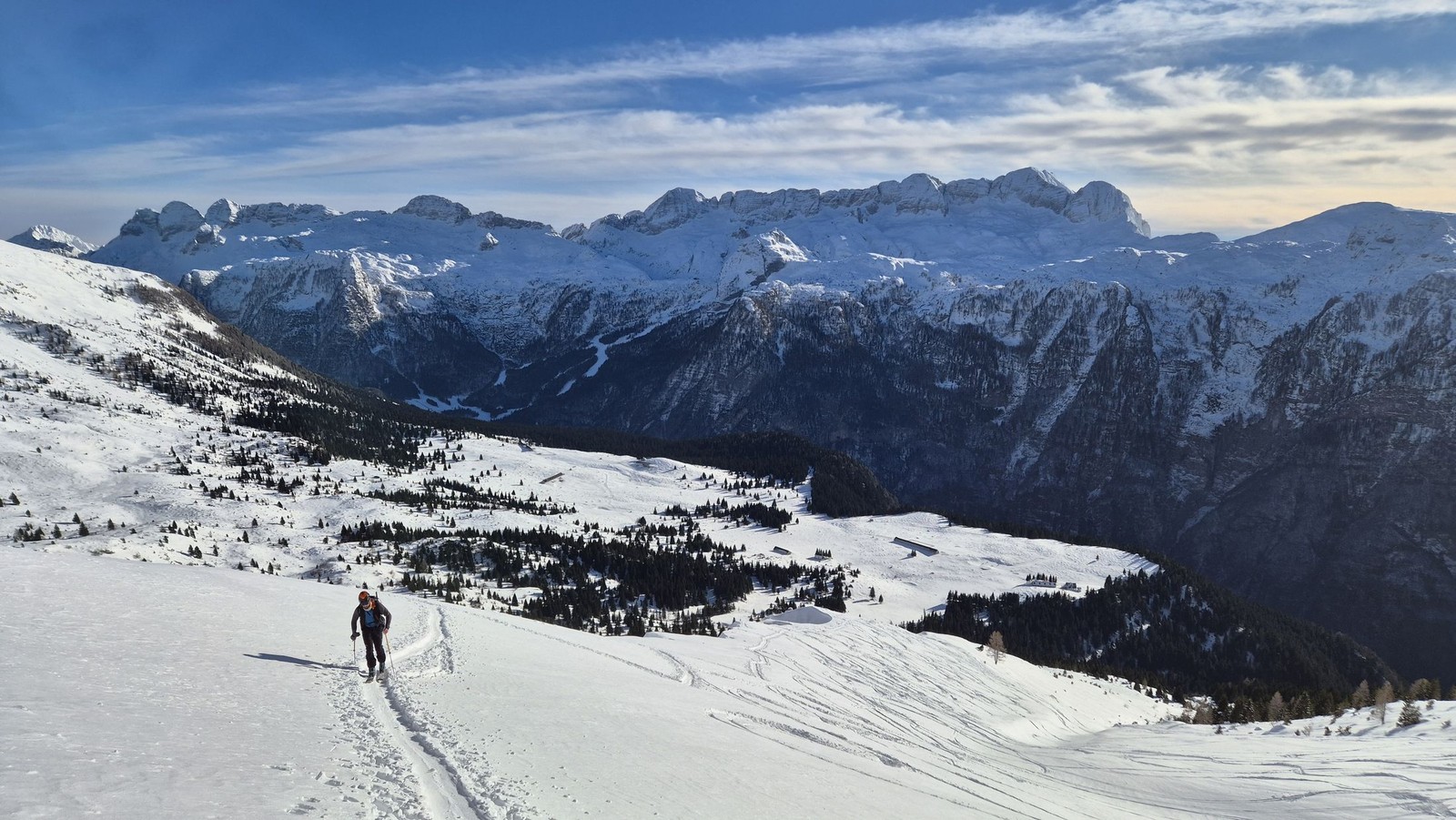 Skialp Altopiano del Montasio Forca del Palone, Curtissons (29)