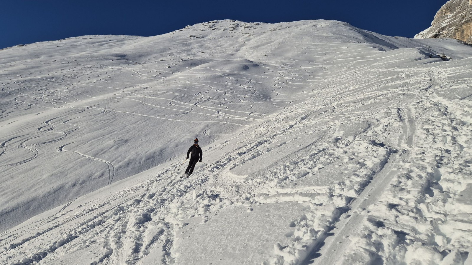 Skialp Altopiano del Montasio Forca del Palone, Curtissons (32)