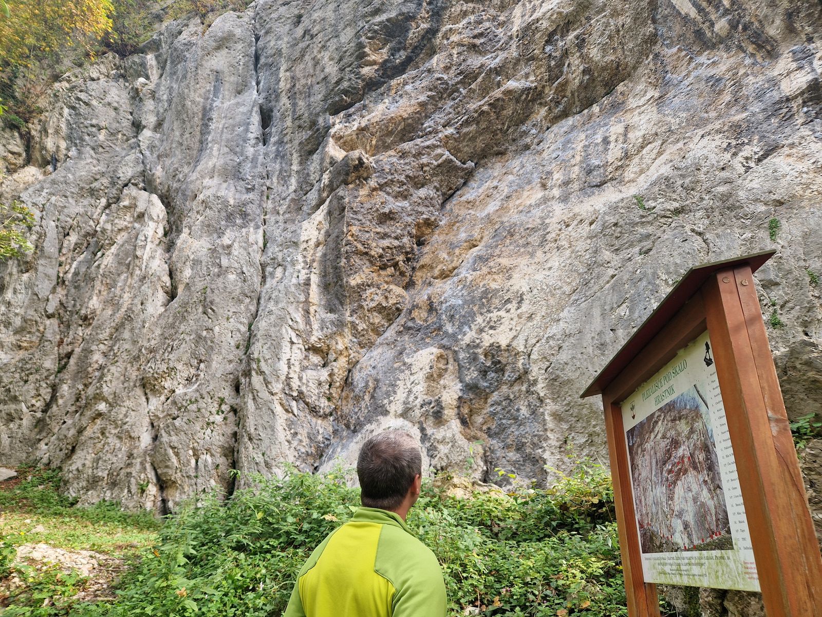 Hrastnik (1) pod ľavou časťou sektora