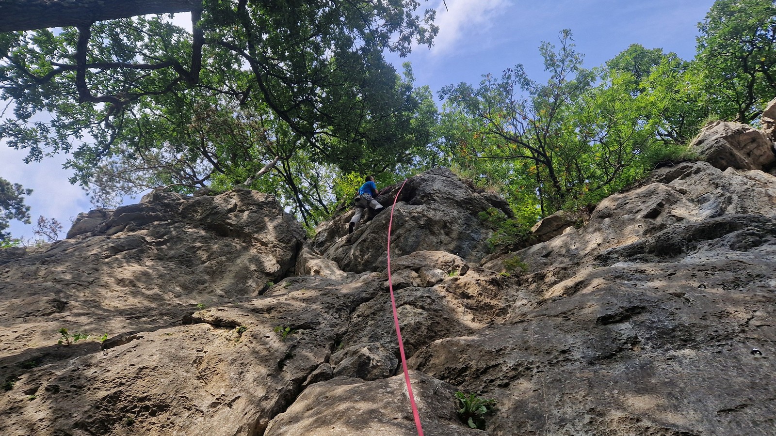 Badener Kletterschule (8) cesta Reinboltz
