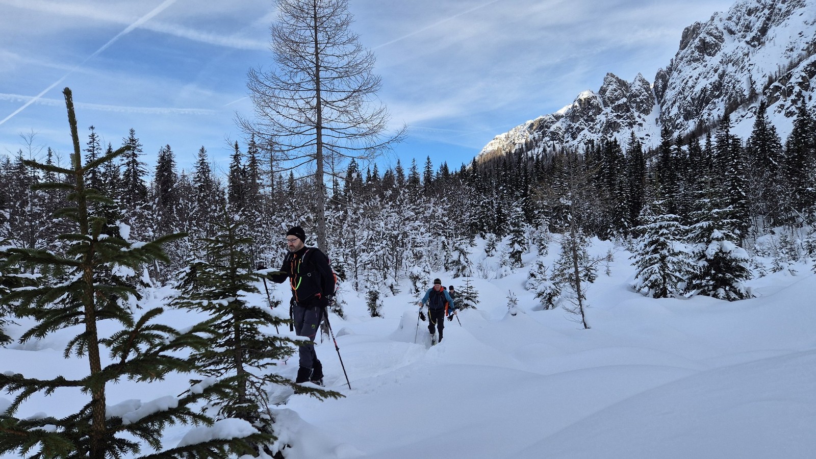 Skialp na Laghi di Fusine (05)