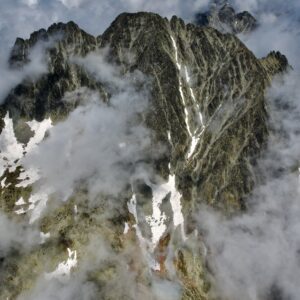 Batizovský žľab – obvyklá trasa zostupu