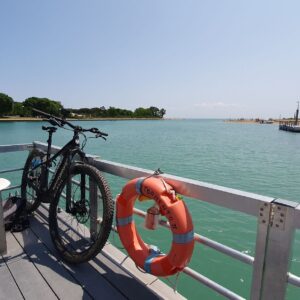 Cyklovýlet okolo ústia rieky Tagliamento {01}