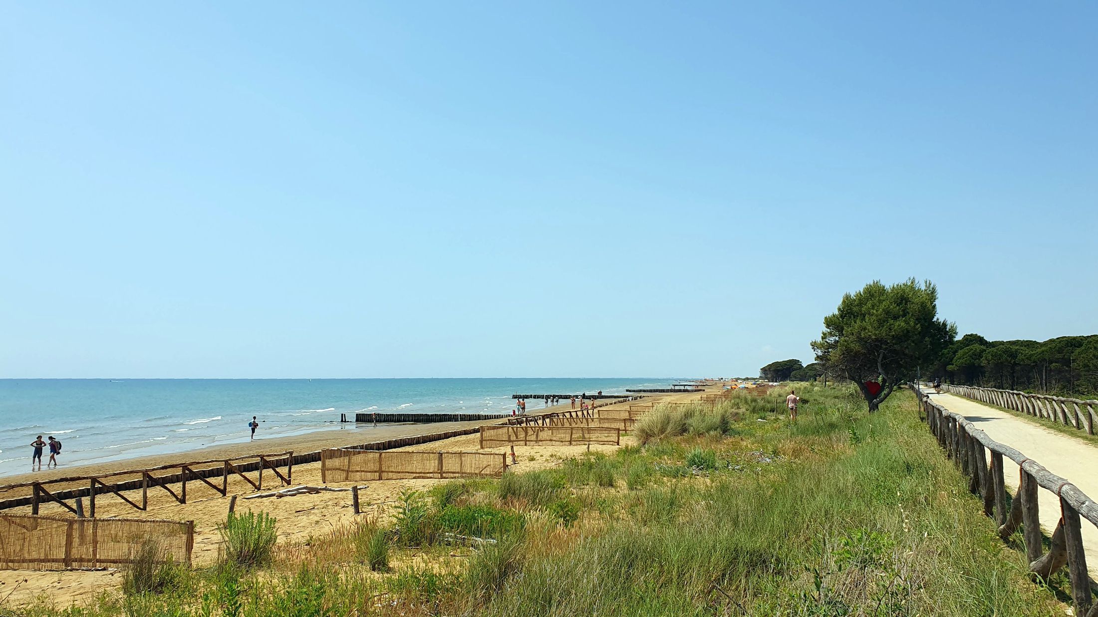 Cyklovýlet okolo ústia rieky Tagliamento {04}