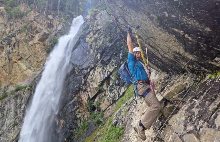 Lehner wasserfall (14) prvý krátky úsed D E
