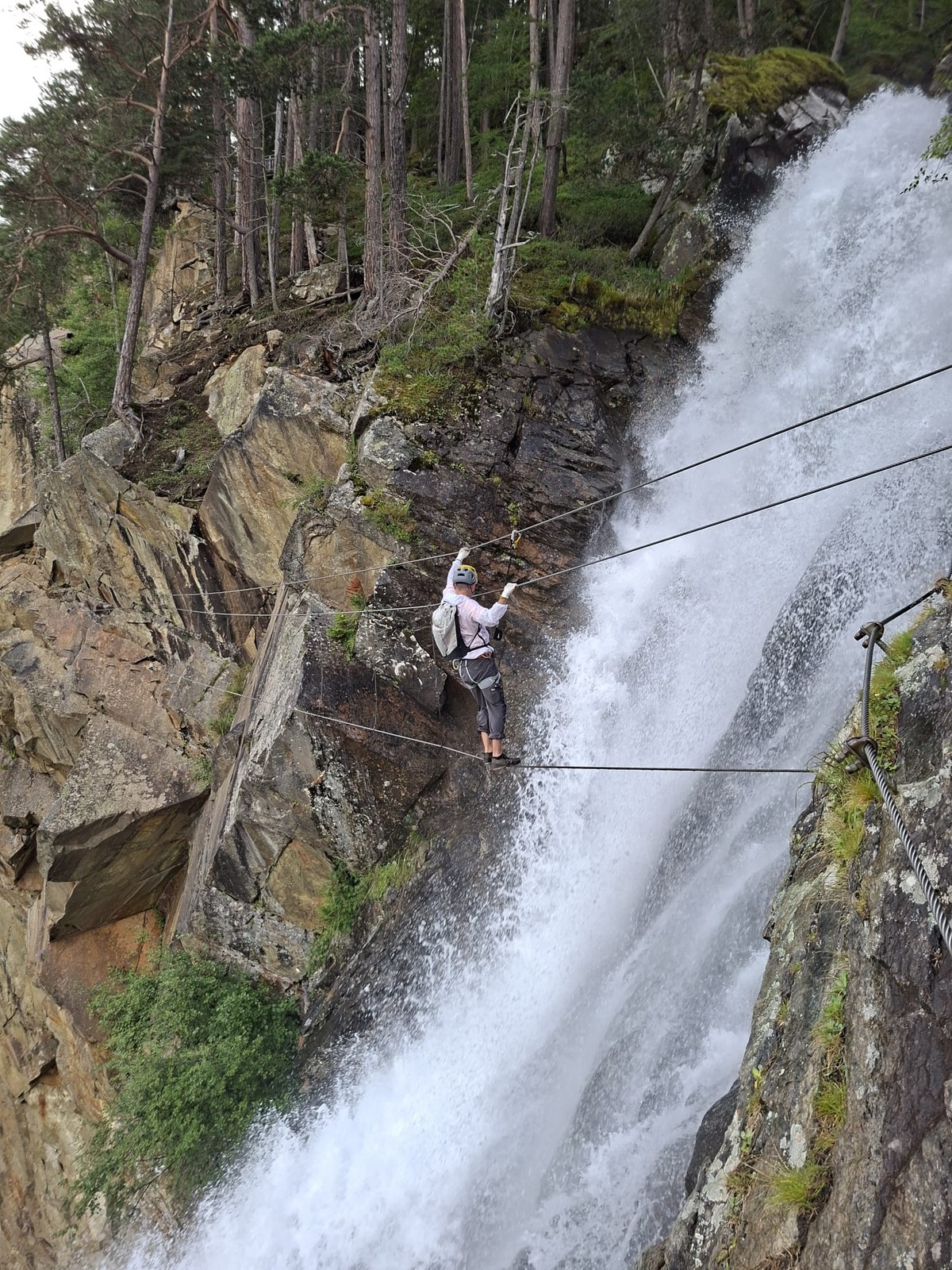 Lehner wasserfall (27) lanový most