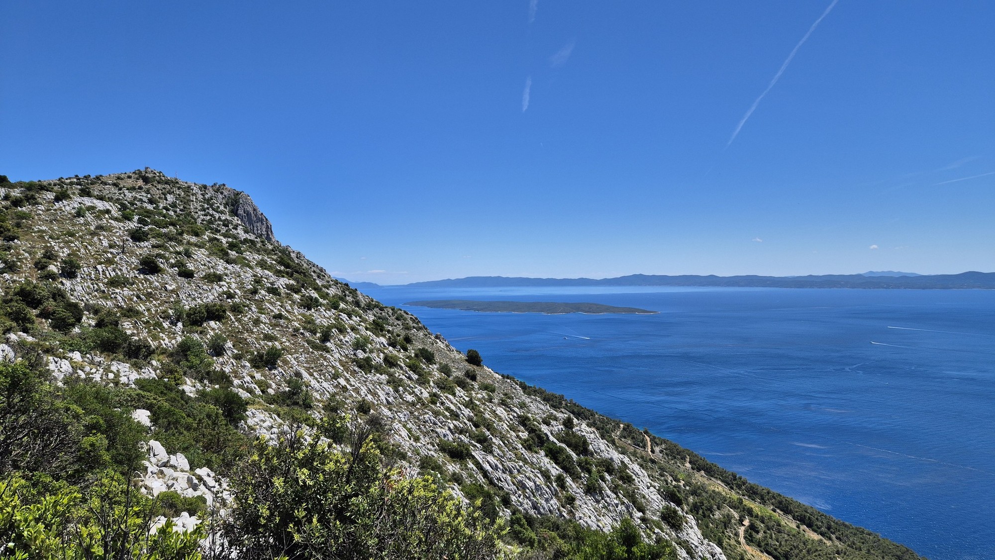 Ferrata Hvar (26) Sv Nikola, ostrovy Scedro a Korčula