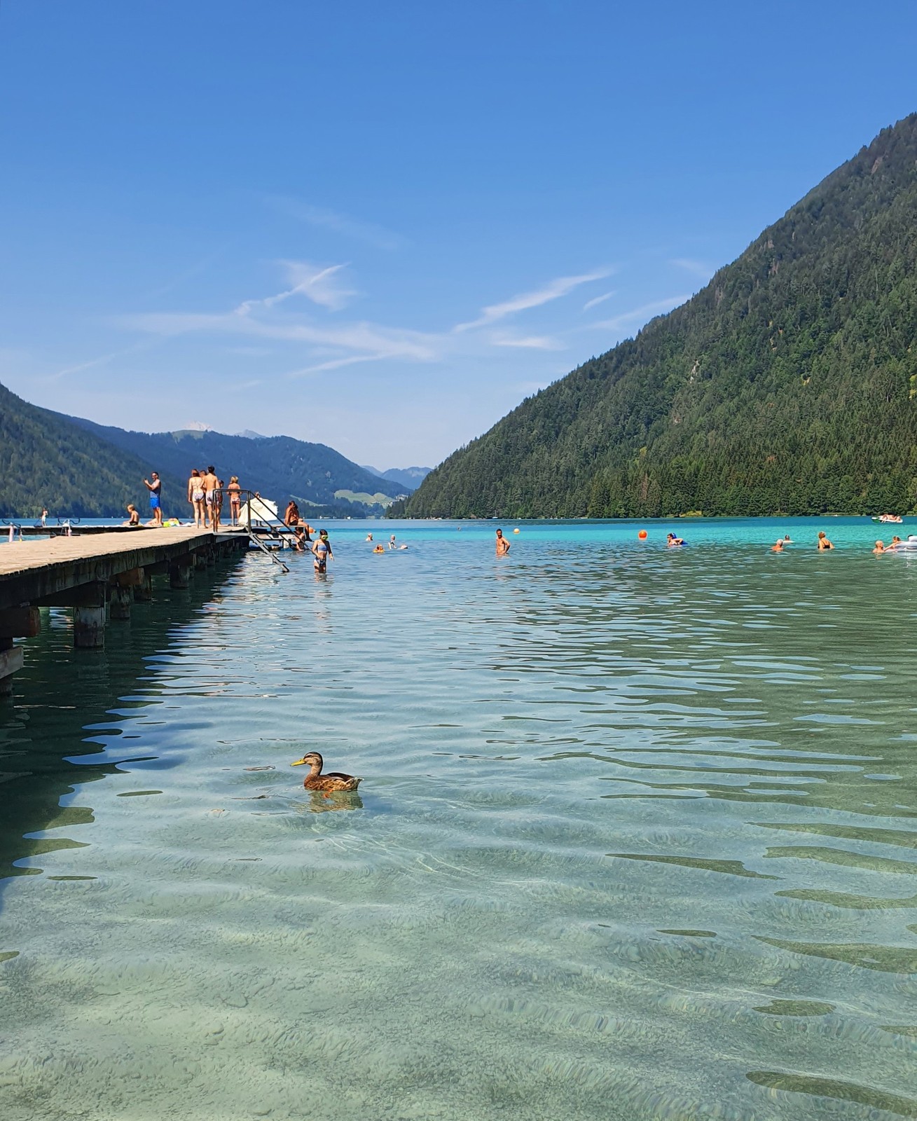 Kúpanie vo Weissensee (02)