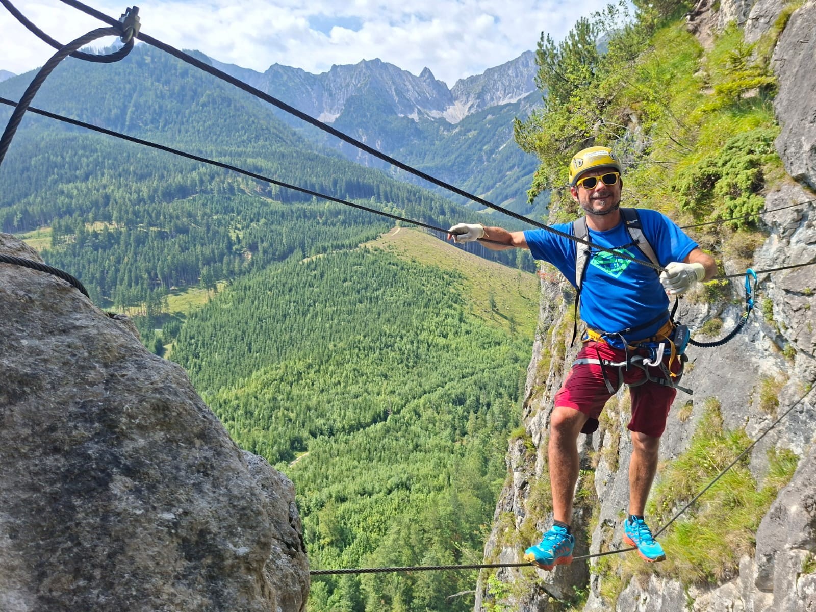 Geiler Hengst (6) krátky lanový mostik